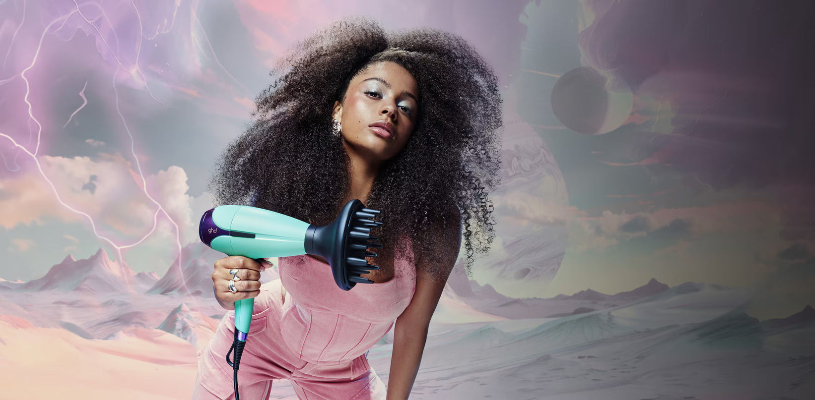 SÈCHE-CHEVEUX HELIOS - BLEU