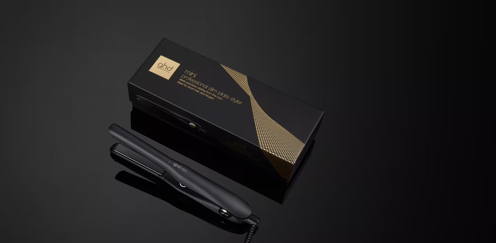 LISSEUR GHD MINI NOIR (PLAQUES 15mm)