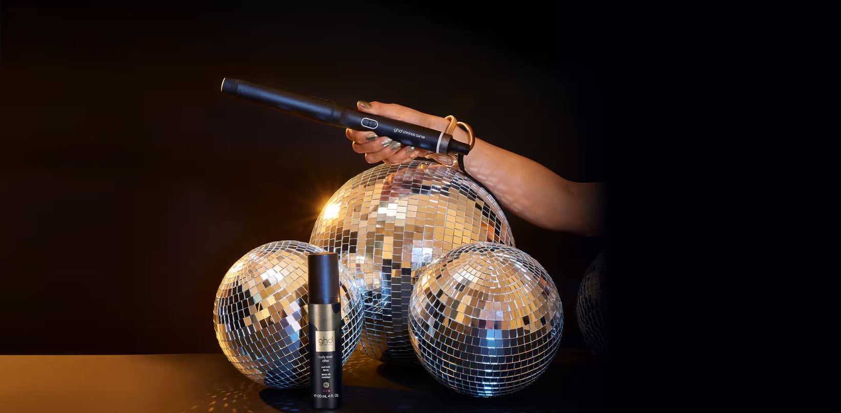 BOUCLEUR CHRONOS CURVE CONICAL WAND (28-23MM) - POUR DES BOUCLES NATURELLES